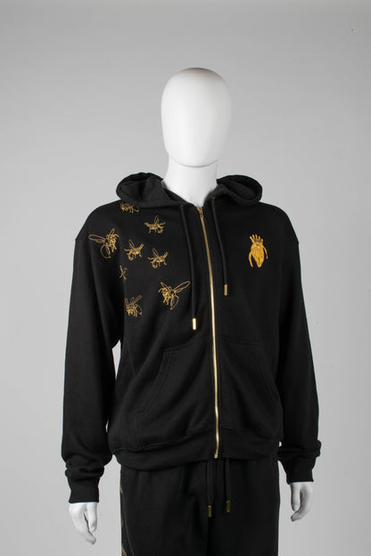 Wasp Collection Zip Up Hoodie