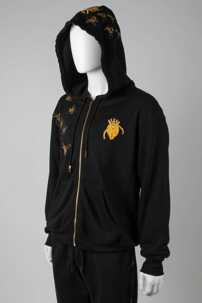 Wasp Collection Zip Up Hoodie