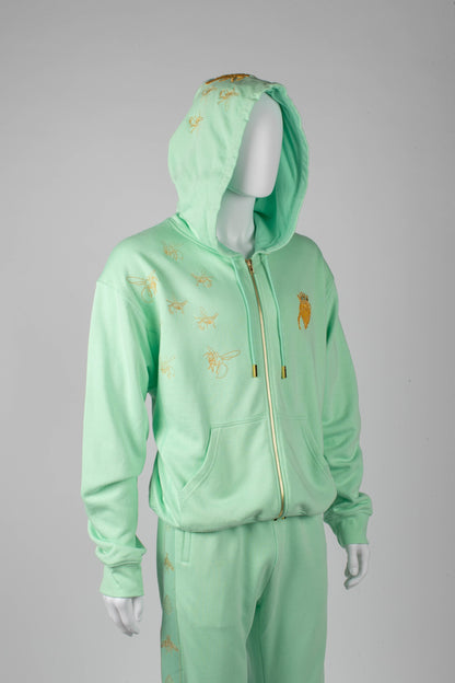 Wasp Collection Zip Up Hoodie