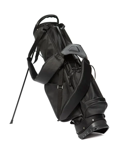 golf stand bag - side view showing strap