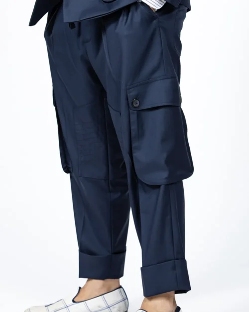 cargo pants - blue