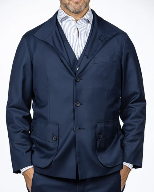 travel jacket - navy